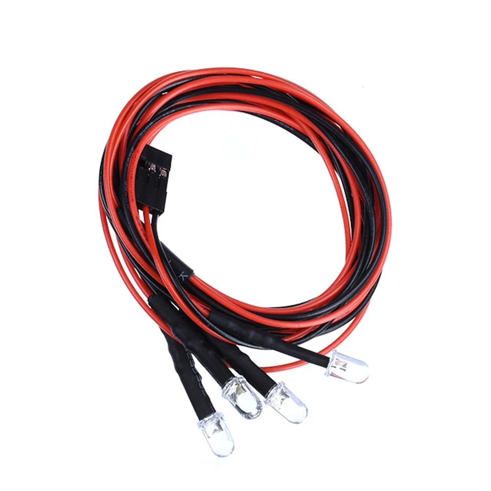 ضوء أبيض مع ظل مصباح لـ Traxxas Hsp ، ملحق زاحف بالتحكم عن بعد ، قطع غيار سيارة C ، 24