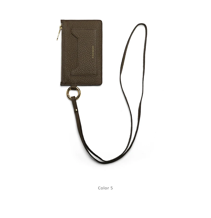 Leder ausweis halter mit Lanyard für Abzeichen schön für Frauen Geschenk Muttertag Mode – Detail 7