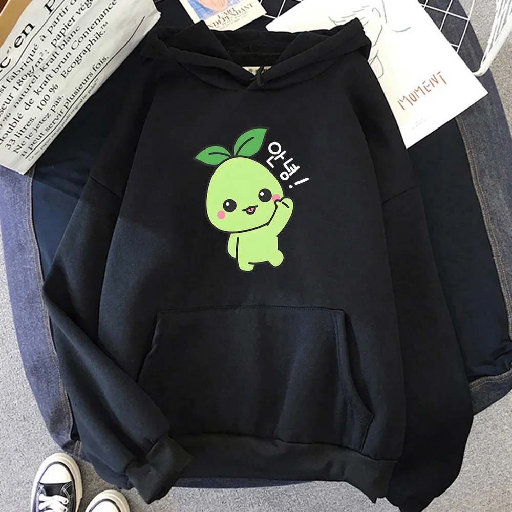 Verloren Arkk Mokoko Print Hoody niedlichen Spiel Charakter Grafik Hoodies Herbst/Winter Unisex Fleece warmes Sweatshirt Kawaii Anime Kleidung