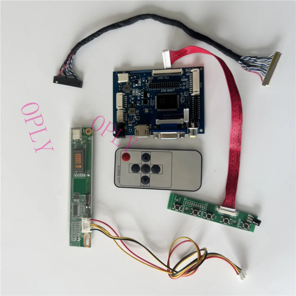 Controller board HDMI-compatible for QD141X1LH06 QD141X1LH03 QD141X1LH02 1024×768 AV VGA Kit 14.1