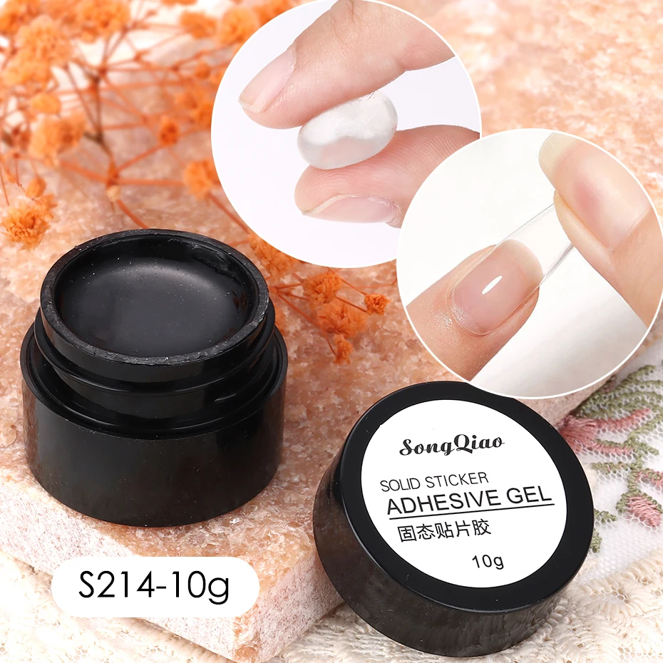 30g Weiches Nagelgel, transparentes Patch-Gel für künstliche Nagelverlängerungen, stark haftender Kleber in der Tube, UV-härtend, ablösbar, Maniküre-Werkzeug