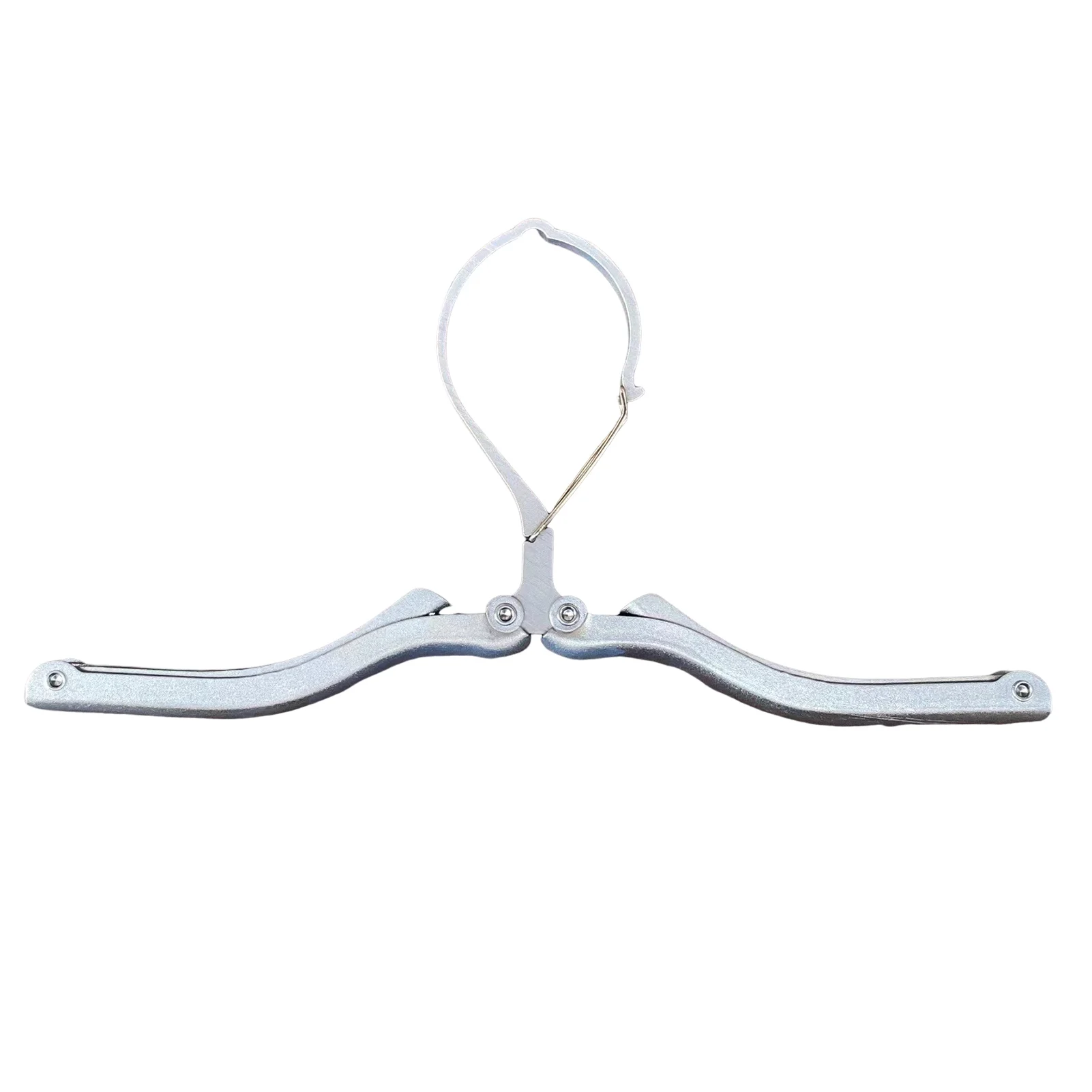Foldable Clothes Hangers Aluminum Alloy Laundry Hanger Shirts T-Shirts Drying Rack for Travel Hotal Use Wardrobe Space Saving image 6