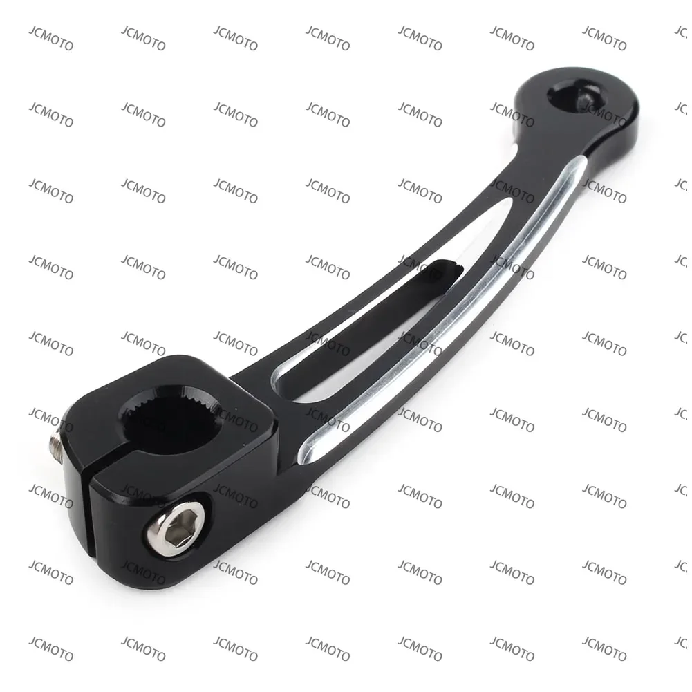 

For Harley Touring Road Glide King FLH Softail Black Aluminum Motorcycle Inner Shifter Shift Arm Rod Lever