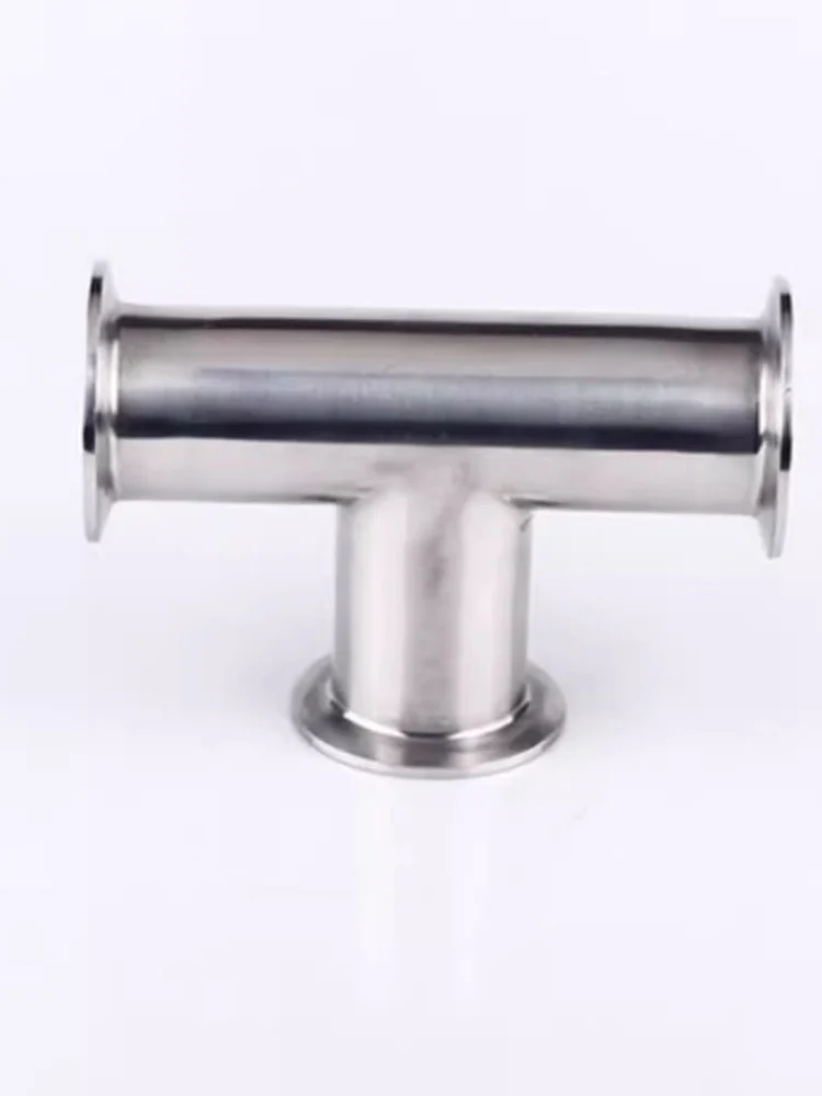 

4"(102mm)OD119mm,Sanitary Tri Clamp 3 Way Tee Connector Pipe Fitting For Homebrew,Stainless Steel SS304