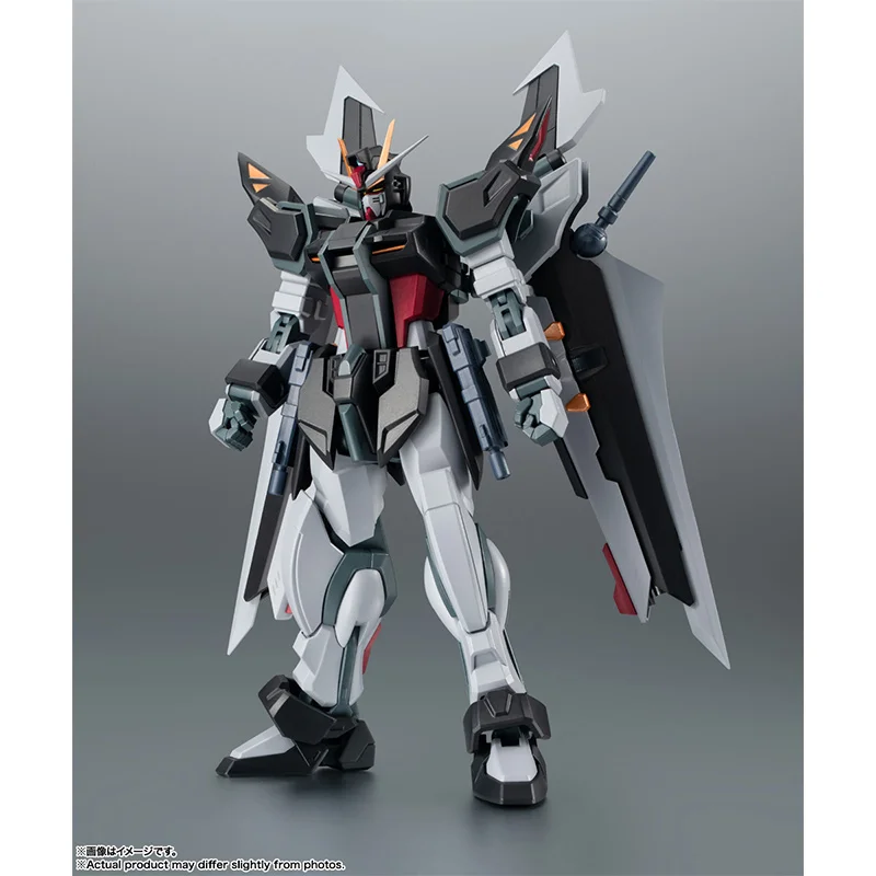 Bandai Il Robot Spirits Gat-X105E+Aqm/e-X09S Strike Noir Gundam Ver. Anno sono Regalo giocattolo modello originale Action Figure da 14 cm