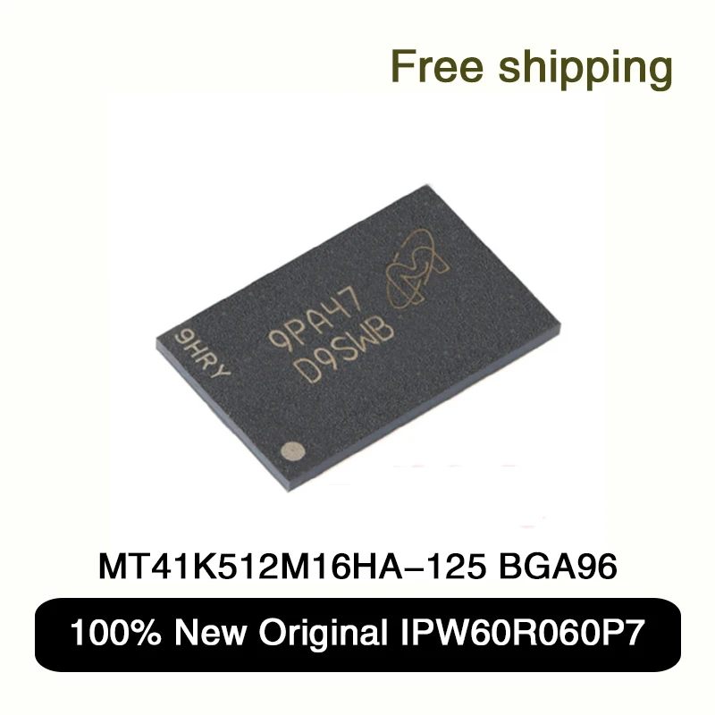 100% neues Original MT41K512M16HA-125 es: ein bga96 ic Chip Siebdruck d9swb Spotlight DDR3 Speicherchip 8g auf Lager