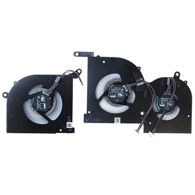 CPU fan GPU Cooling Fan For MSI GS66 WS66 Stealth 10SD 10SE 10SF 10SFS 10SGS MS-16V1 BS5005HS-U4Q BS5005HS-U4J 16V1-G-CW