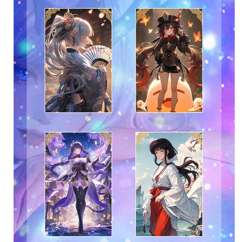 New Style Sexy A5 Card ACG Goddess Story Limited Sale Uniform Temptation Naked Anime Goddess Wife Card Collection Holiday Gift