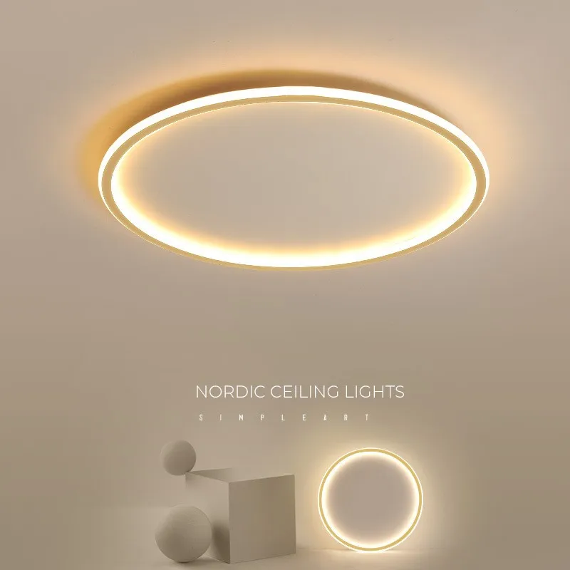 

Modern Led Ceiling Lamp Round Ceiling Lights Cold Warm White Natural light 30W 48W Panel Light for Living Room Bedroom Lightings