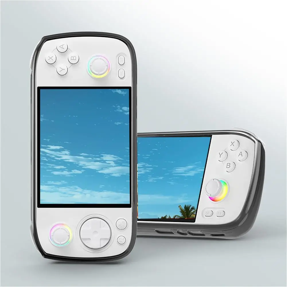 Для консолей ANBERNIC RG 406H, силиконовый прозрачный противоударный защитный чехол из ТПУ для Anbernic RG406H, защитный чехол, аксессуар