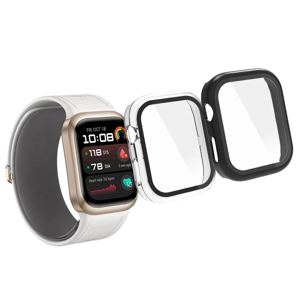 Custodia in vetro temperato per Huawei Smartwatch D2 Protezione per schermo Cornice protettiva per Huawei Watch D2 Custodia per accessori