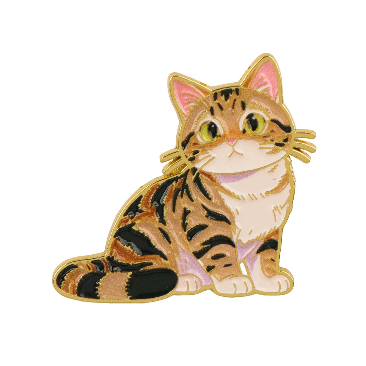 Cute Black Cat Enamel Pin