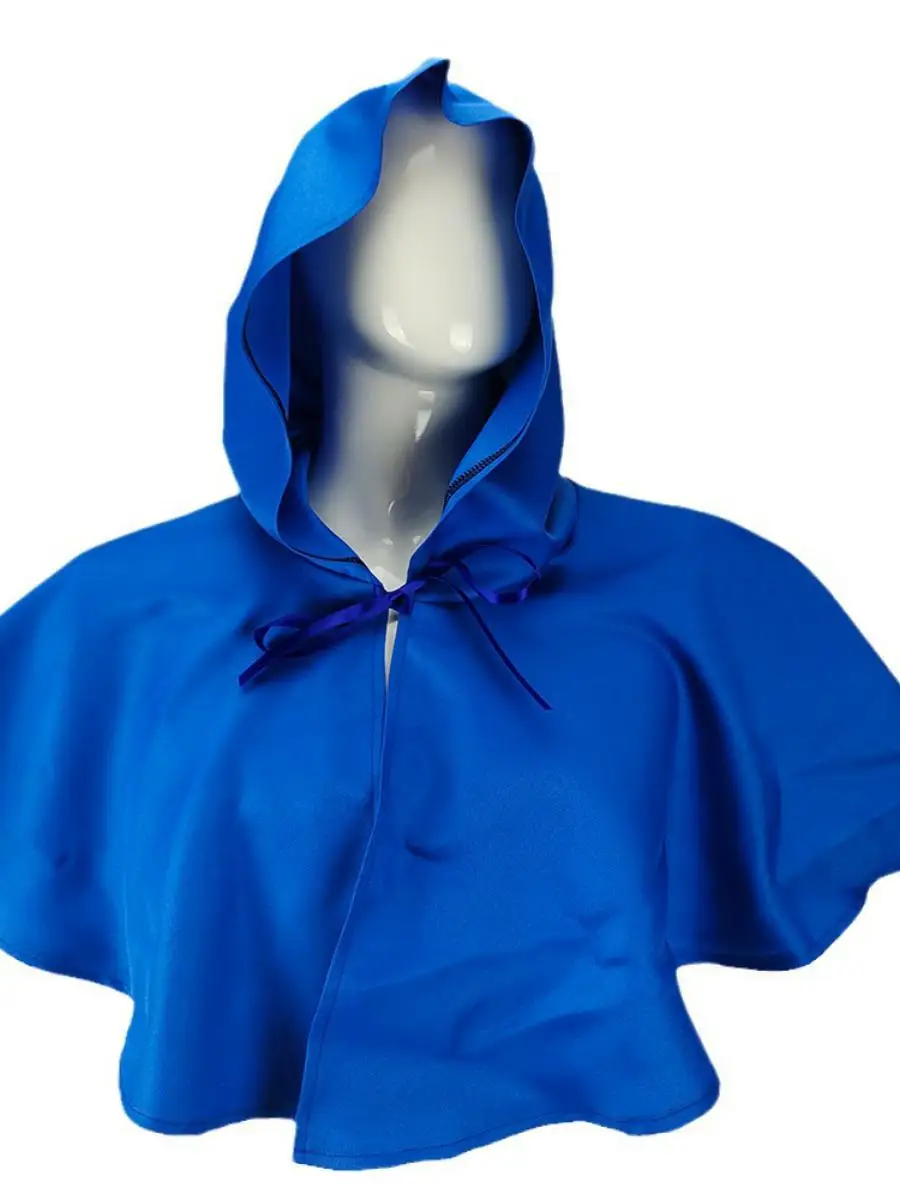 Loween cosplay traje desempenho de palco deus morto robe com capuz medieval étnico roupas femininas traje de palco poliéster