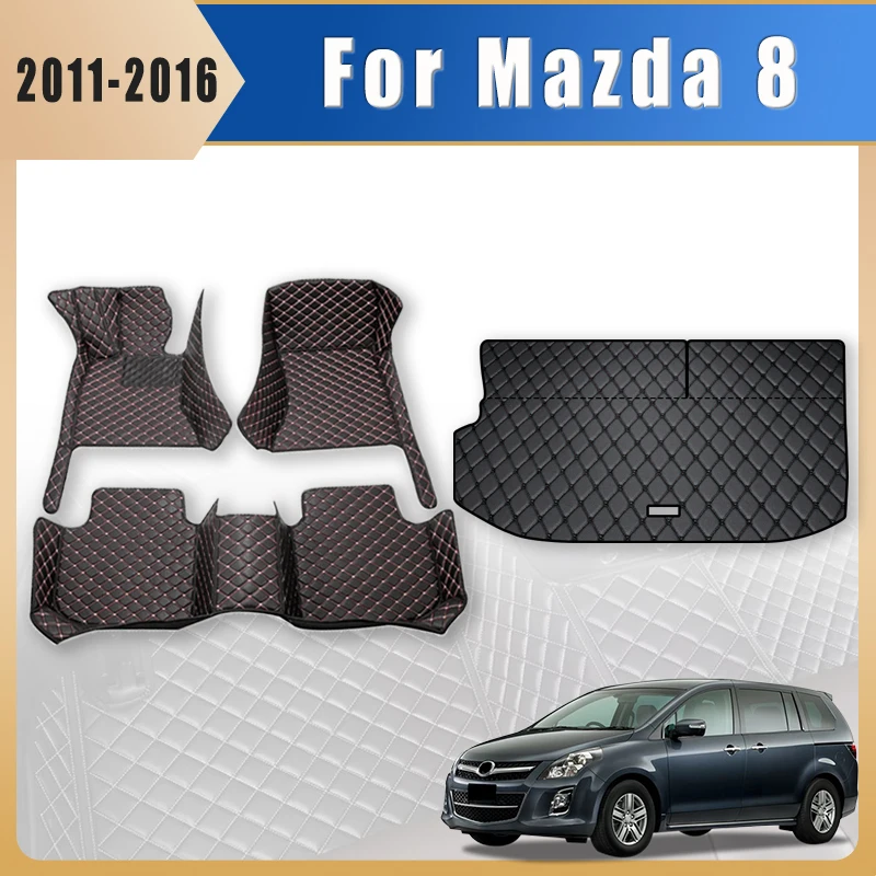 

Автомобильные коврики, ковры в багажник для Mazda 8 2016 2015 2014 2013 2012 2011, автоаксессуары, товары для интерьера, детали крышки, водонепроницаемые