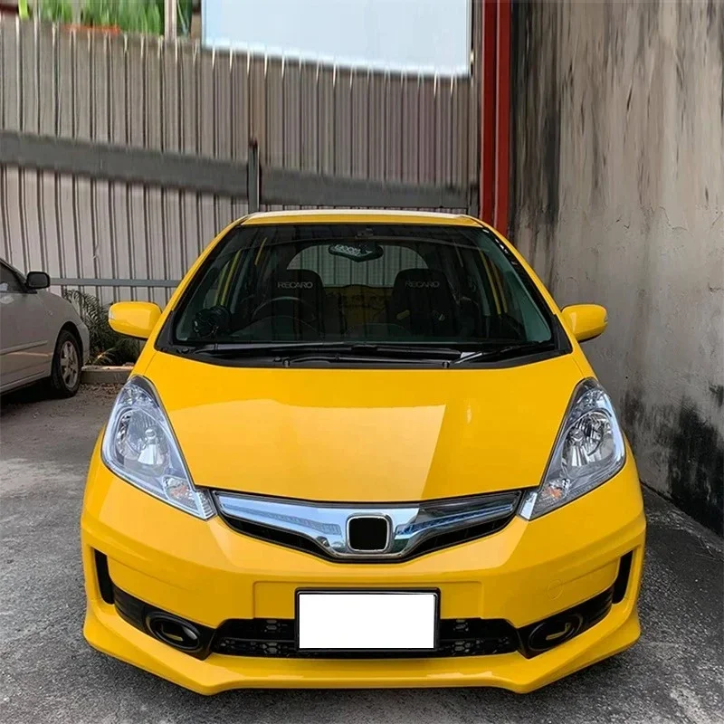 Upgraded versionCar Bumpers ABS Material for Honda Fit Two Generation GE8 2011 2012 2013 Upgrade RS Style Front Bumper Rear Bump