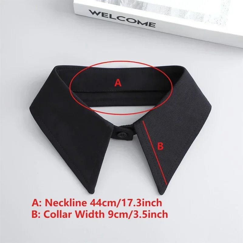 الشيفون وهمية طوق امرأة الكورية نمط الديكور قميص رابطة عنق طوق الأعمال الرسمية انفصال طوق الملابس الديكور