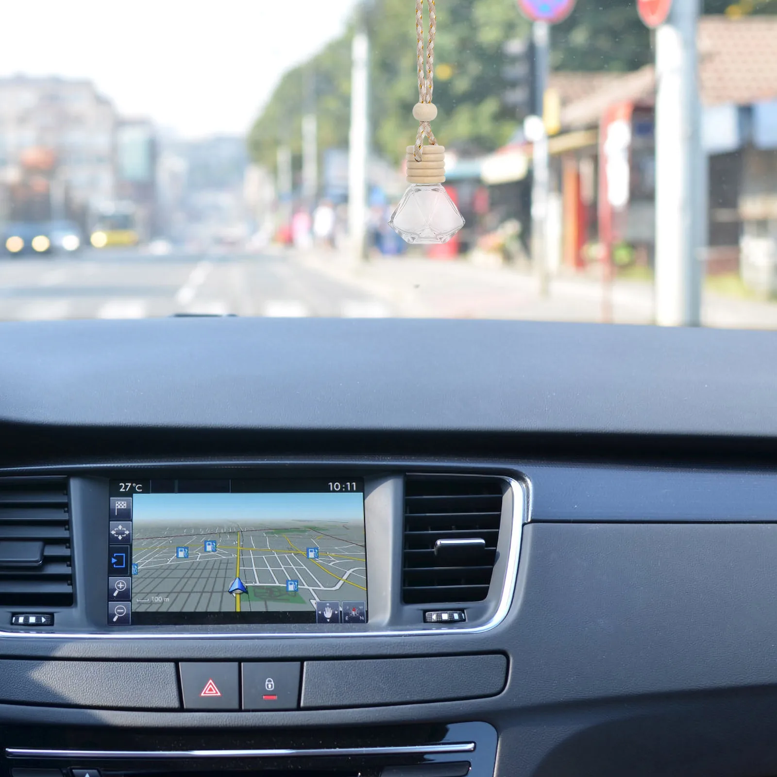 

10Pcs Car Perfume Bottle Pendant Stylish Hanging Decor for Auto and Room Accessories Car Hanging Perfume Bottle