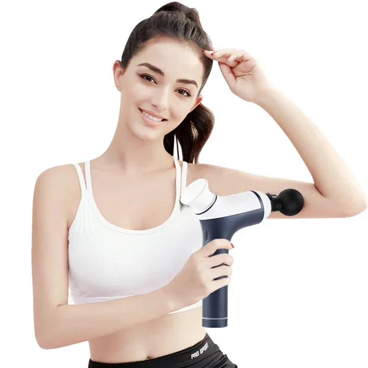 New 2024 beast manufacturer usb white fascial electric massager muscle massage gun