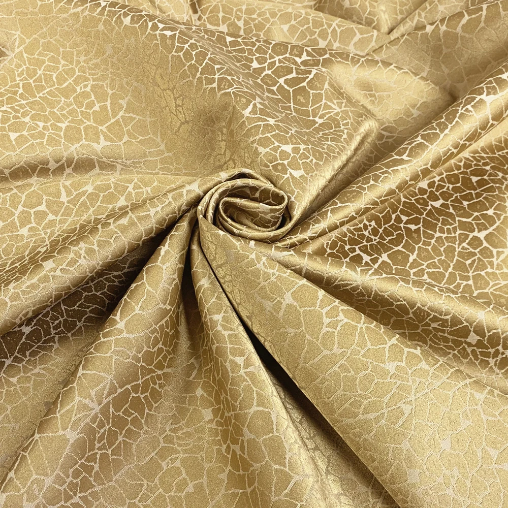 Hinyeatex النسيج الجاكار المنسوجة المفروشات 140 سنتيمتر واسعة البوليستر الداخلية الزخرفية الستائر القماش تصميم روكي #2