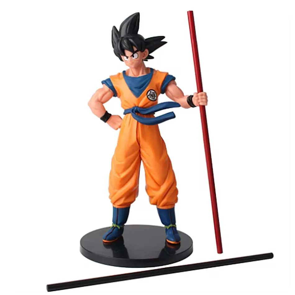 Venda quente dragon ball son goku super saiyan anime figura goku dbz figura de ação modelo presentes estatuetas colecionáveis para crianças