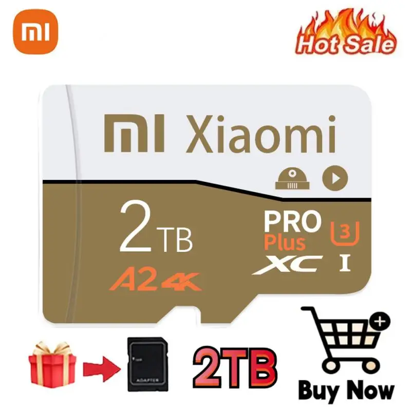 Xiaomi 2TB Mini SD Card 1TB 512GB 256GB Fast-Speed Micro TF/SD Card Cartão De Memória 128GB Memory Card For Nintendo Switch Ps5