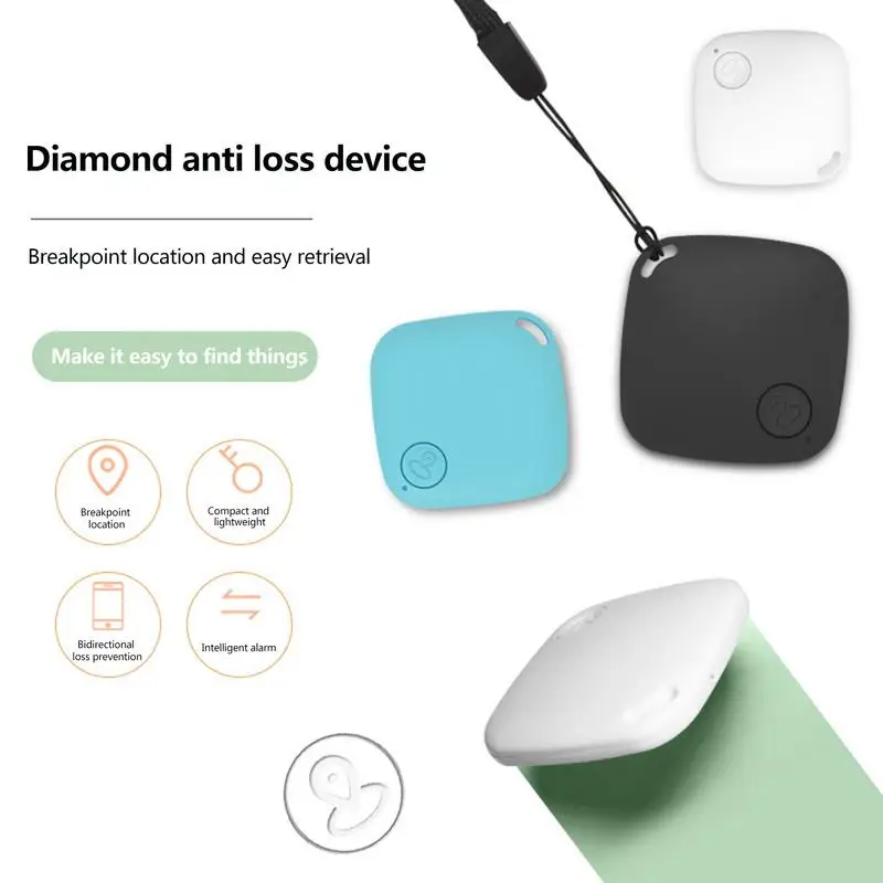 Mini Blutooth 4.2 Tracker Antilost Apparaat Rond Huisdier Kindertas Portemonnee Tracking Smart Finder Locator