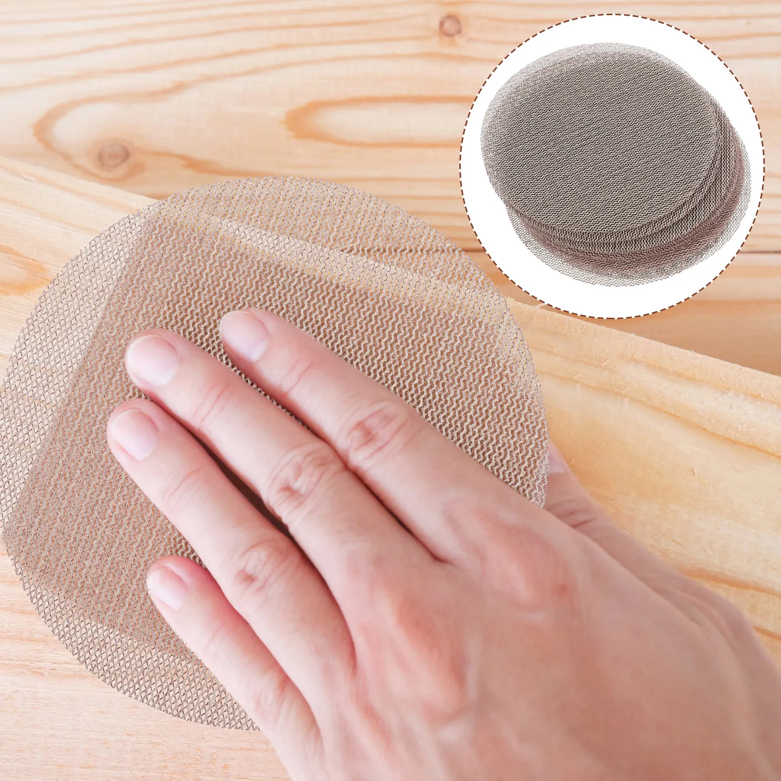 

10Pcs Emery Cloth Micro Mesh Sanding Sheets 5 Inch Waterproof Drywall Sanding Mesh Pad for Wood Metal Grinding