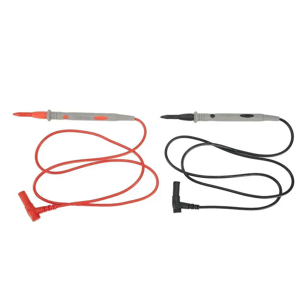 2pcs Multimeter Voltmeter Cable Ultra Fine Needle Tester Unique Probe Tests Le Ad Cord AC DC 1000V 20A Measuring Probe Pens