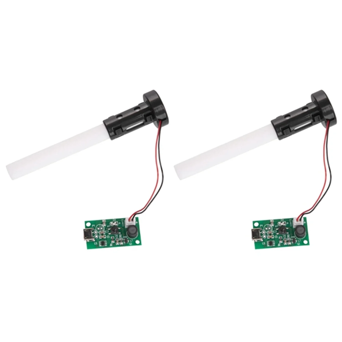 4Pcs USB Mini Humidifier Mist Driver Circuit Board Fogger Atomization Film Atomizer Sheet DIY Kits