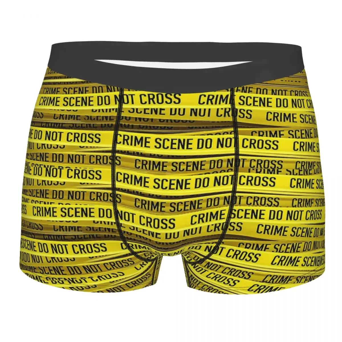 3D Three Dimensional Crime Scene Underpants Breathbale Panties Men's Underwear Ventilate Shorts Boxer Briefs