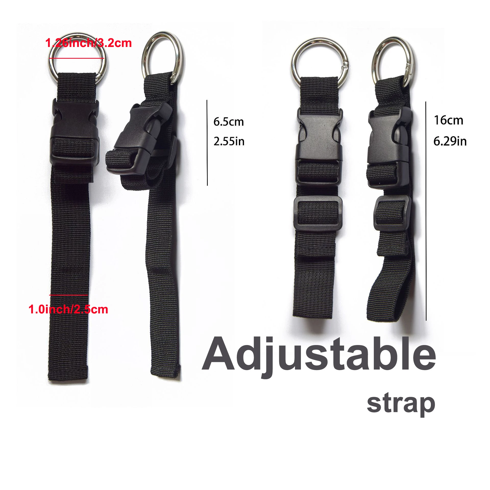 1 Piece Adjustable Luggage Strap Suitcase Belt Straps Hanging Belt Binding Belt for Connecting Luggage