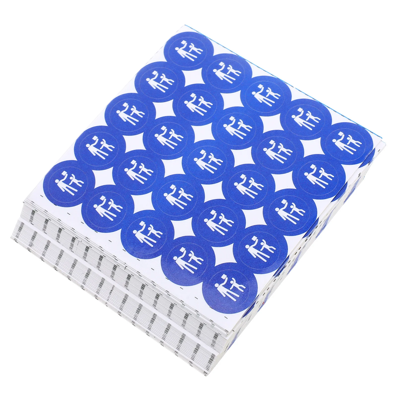 

1000Pcs Button Warning Labels Self-Adhesive Safety Stickers Do Not Touch Alerts Keep Away Signs