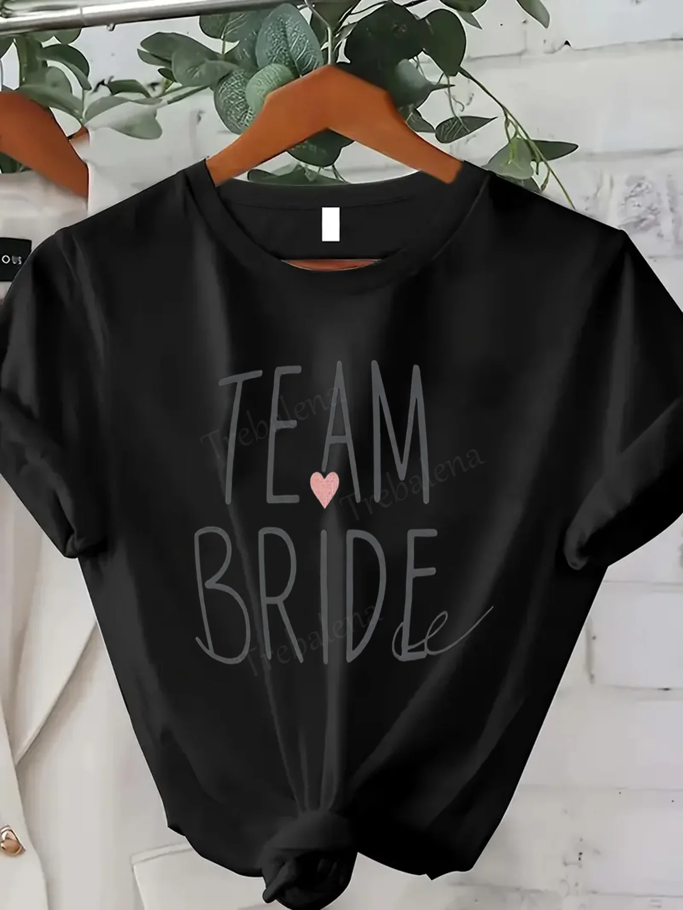 

Женская футболка Team Bride T-Shirt - Сексуальная футболка для девичника