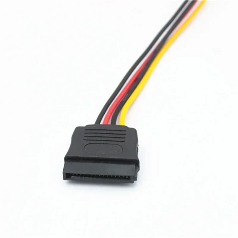 ITX Power Cord SATA15P Female To Small 4PIN Female PH2.0mm Pitch To SATA Female Sata Power Cord 35cm