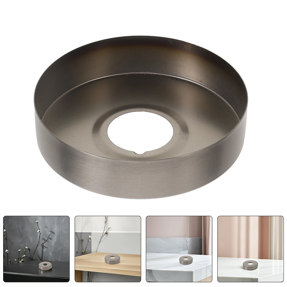 

2Pcs Shower Arm Flange Cover Plate Stainless Steel Replacement Extended Size Plumbing Hole Cover for Shower Pipe