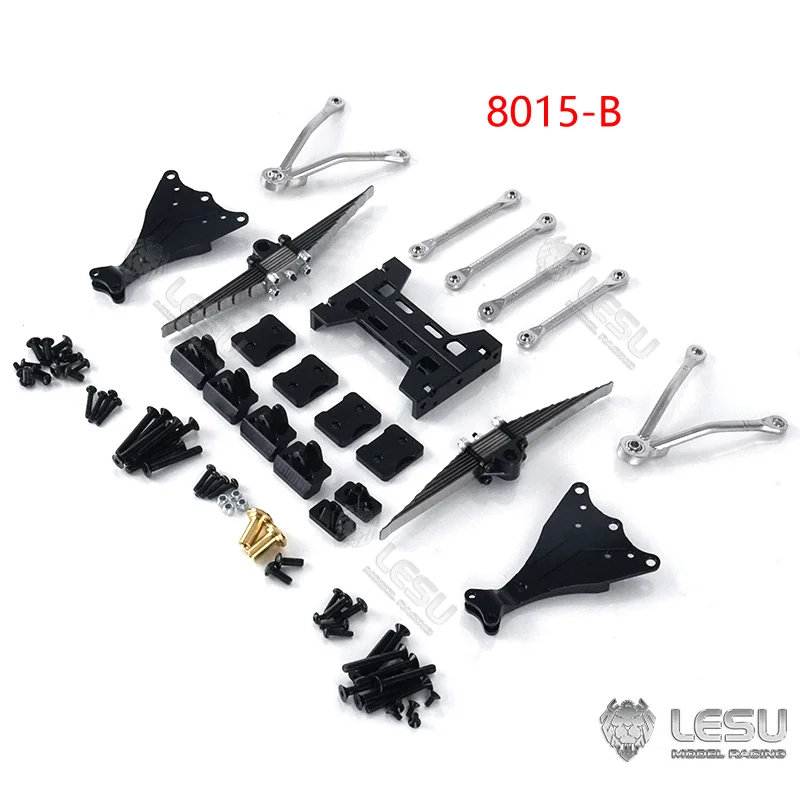 Metal 9MM Rear Suspension for 1/14 LESU Tamiyaya RC Dumper Truck Axles DIY Car Parts Toys for Adults Gifts