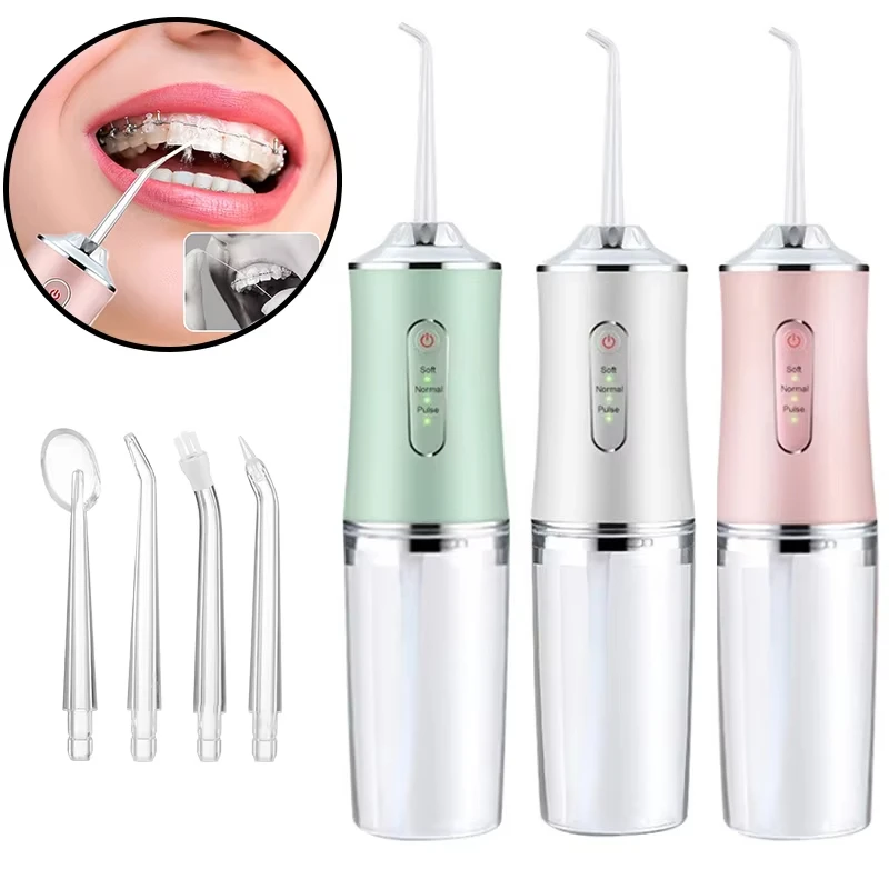 Portable Oral Irrigator Water Flosser Dental Water Jet Tools Pick Cleaning Teeth Washing MachineFloss