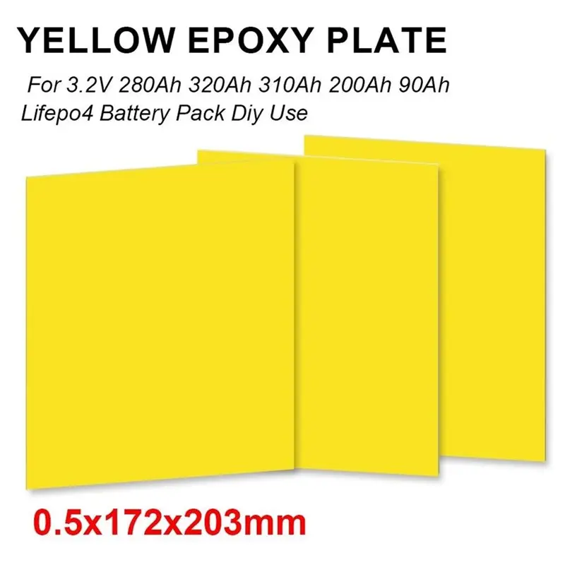 DTB7 20PCS 3240 Lifepo4 Battery Pack DIY Insulation Plate Epoxy Fiber Board for 3.2V 280Ah 320Ah 310Ah