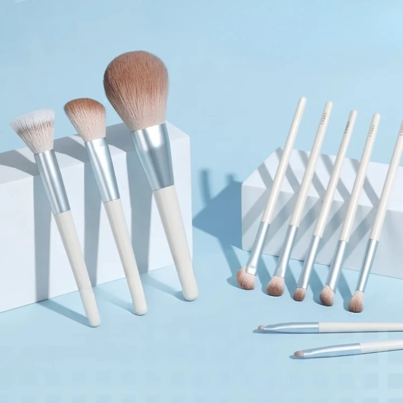 

10 Makeup Brush Set Full Set of Brushes Soft Loose Powder Eyeshadow Brushes