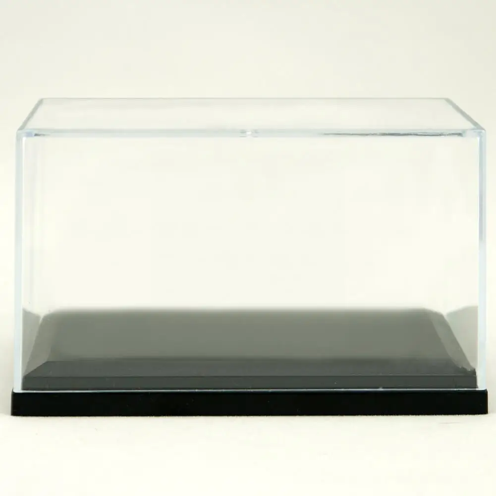 Transparent Acrylic Case PVC Hard Cover Display Box for Scale 1:43 1:64 Car Model Collectible Miniature Figure Protection B Z3V0