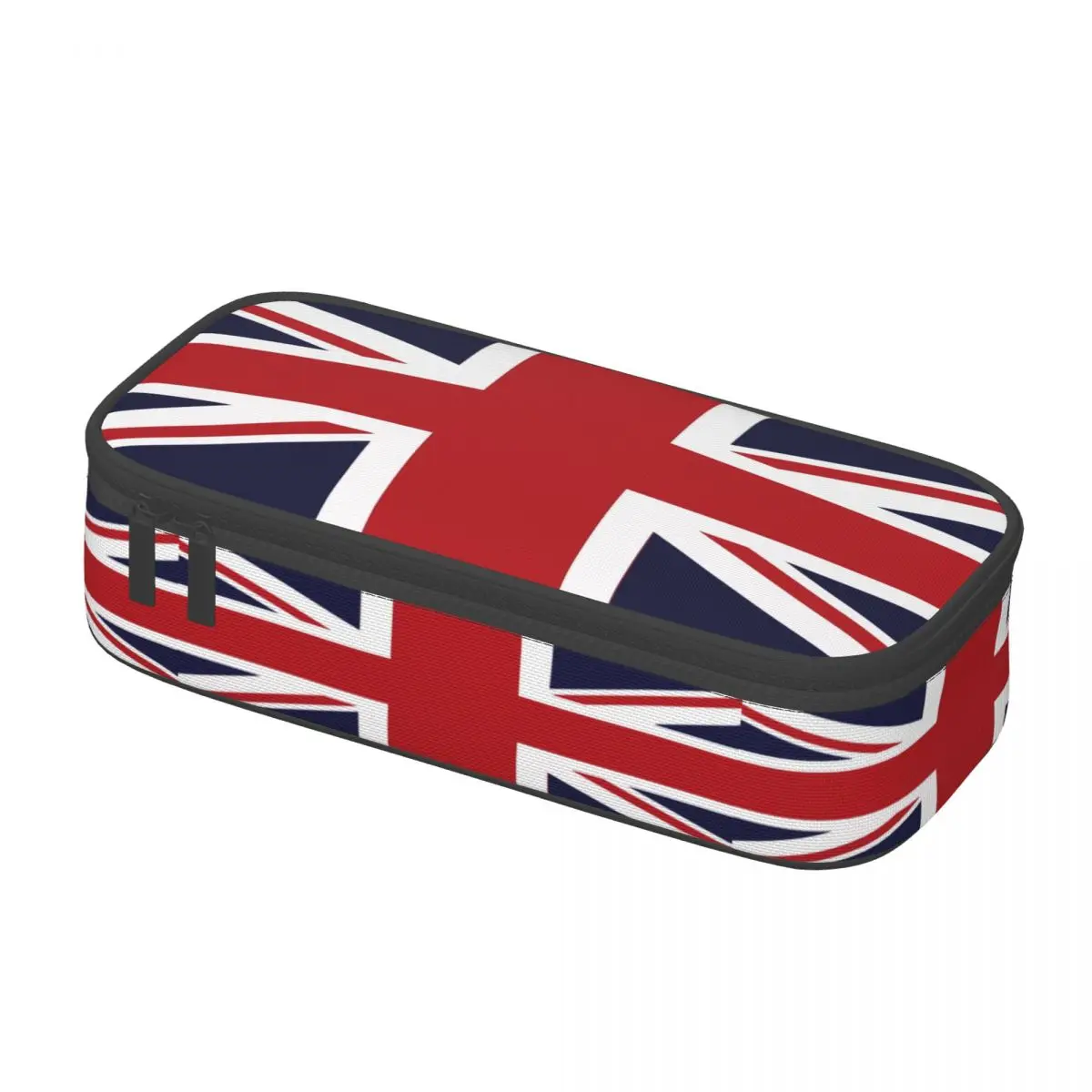 Custom Union Jack Flag Of The UK Korean Pencil Case Large Capacity United Kingdom British Pencil Box Students Stationery