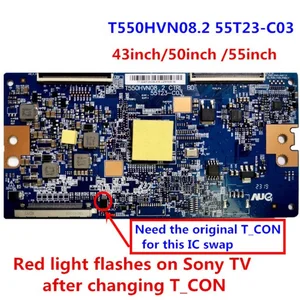 بطاقة Tcon احترافية للتلفزيون ، T550HVN11.2 CTRL BD 55T23-C03 ، تلفزيون 43 50 55 بوصة ، جديد أعلى 9 مبيعات لوحة تلفزيون مقاس 43 بوصة - رقم 2