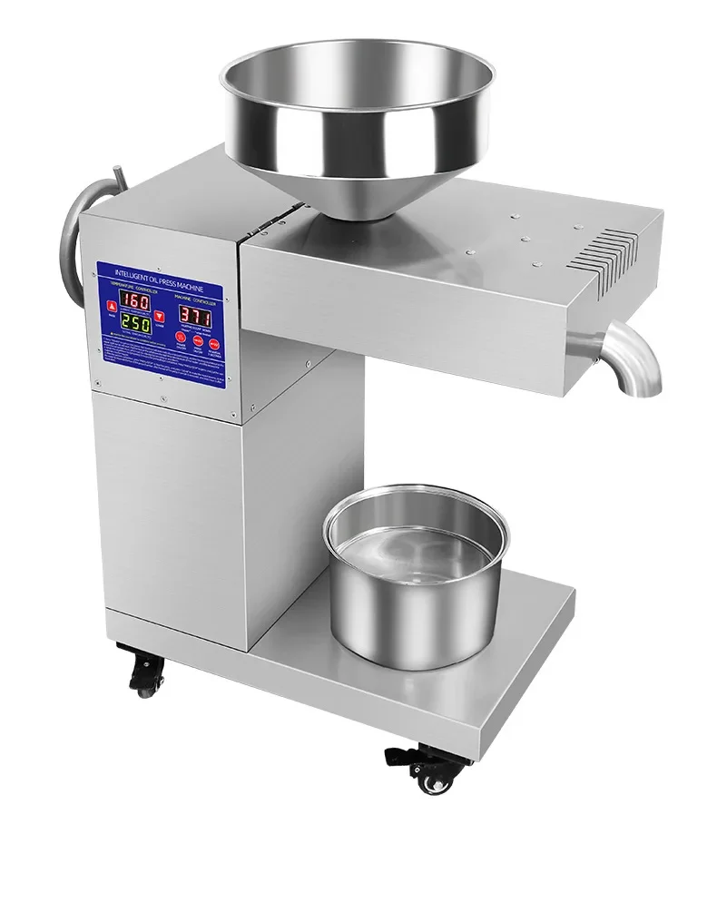 

1500W Industrial 15-20 kg/h groundnut avocado peanut olive palm vegetable oil making machine