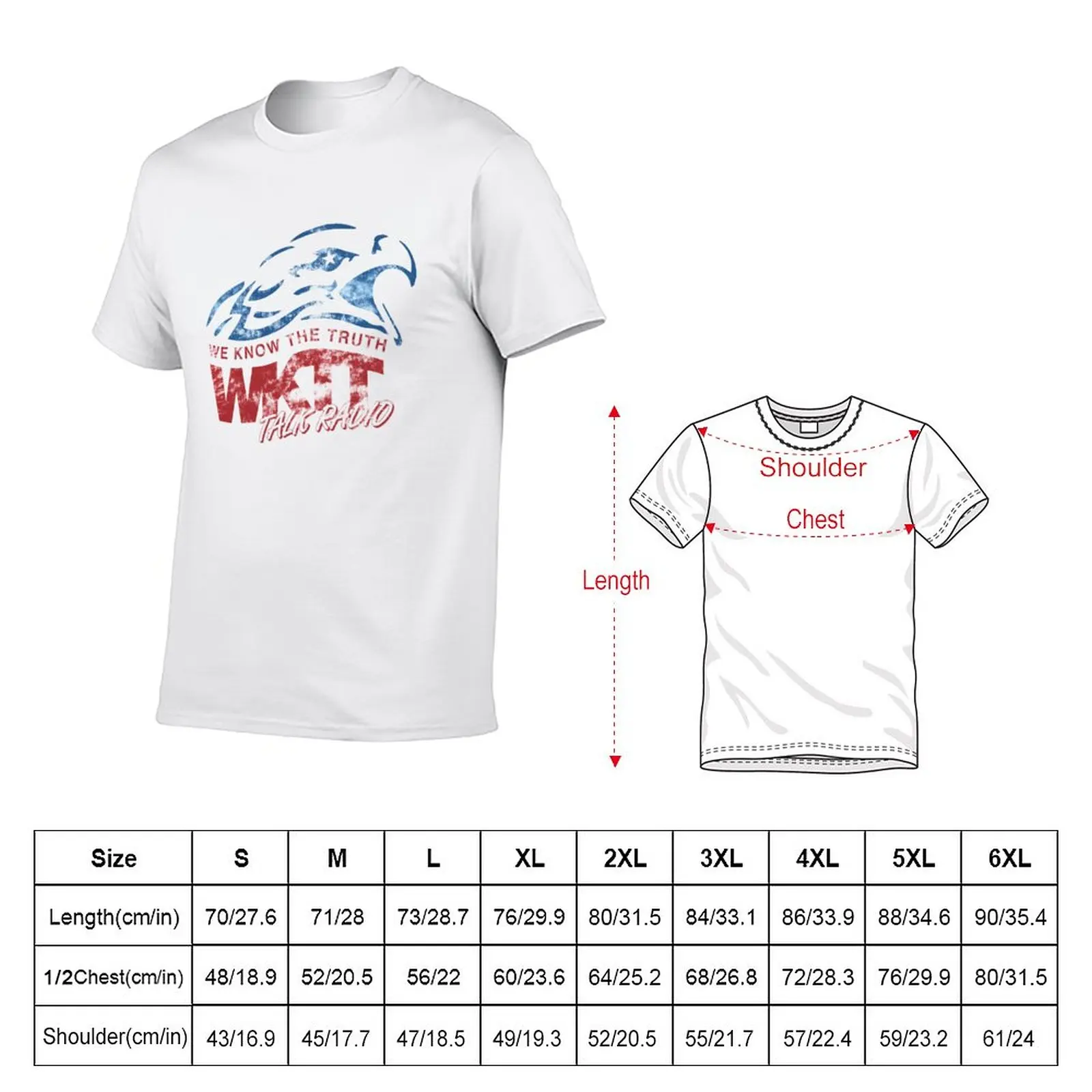 New WKTT Talk Radio — Distressed T-Shirt kawaii clothes funny t shirt men workout shirt