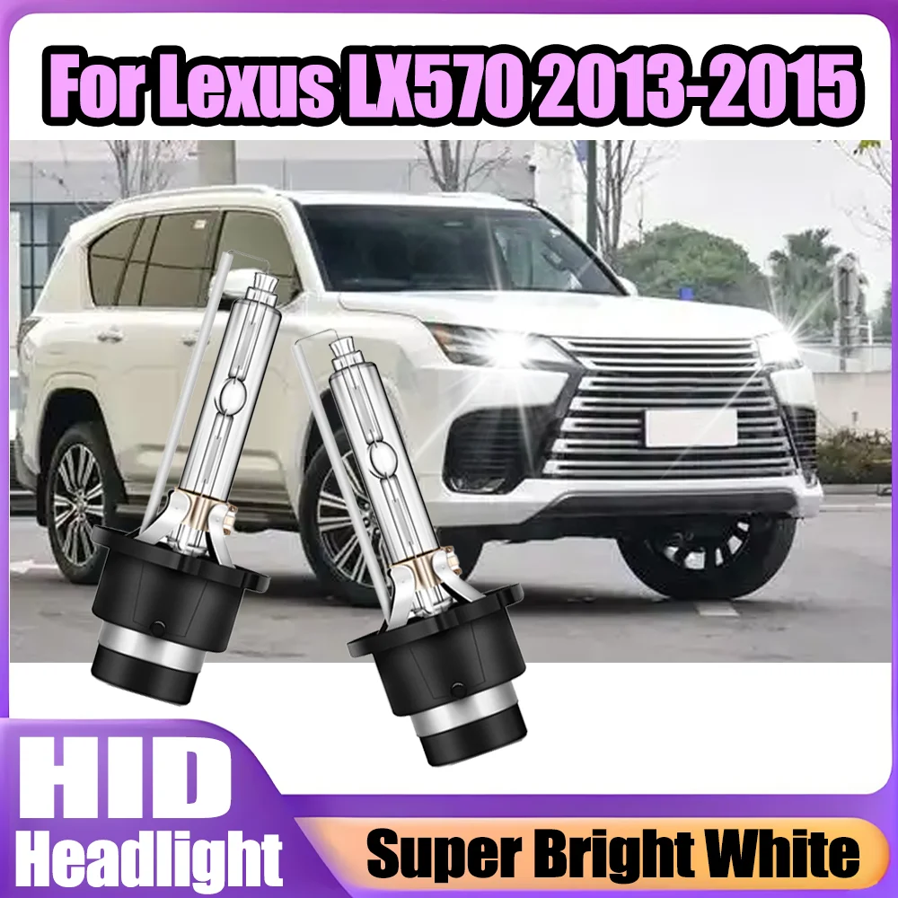 

2 шт. 35 Вт D4S ксеноновая фара 6000K супер яркий белый Plug And Play HID автомобильные фары высокой мощности 12 В для Lexus LX570 2013 2014 2015