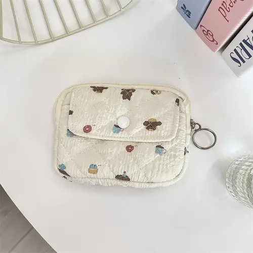 Cute Cartoon Small Travel Cosmetic Lipstick Earphone Card Portable Storage Bag Purse Women Gift Pouch In Make up Bags Organizer - Image 7