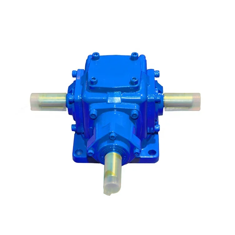 

T series right angle shaft and spiral bevel gearbox right angle Transmission Bevel Gear Box