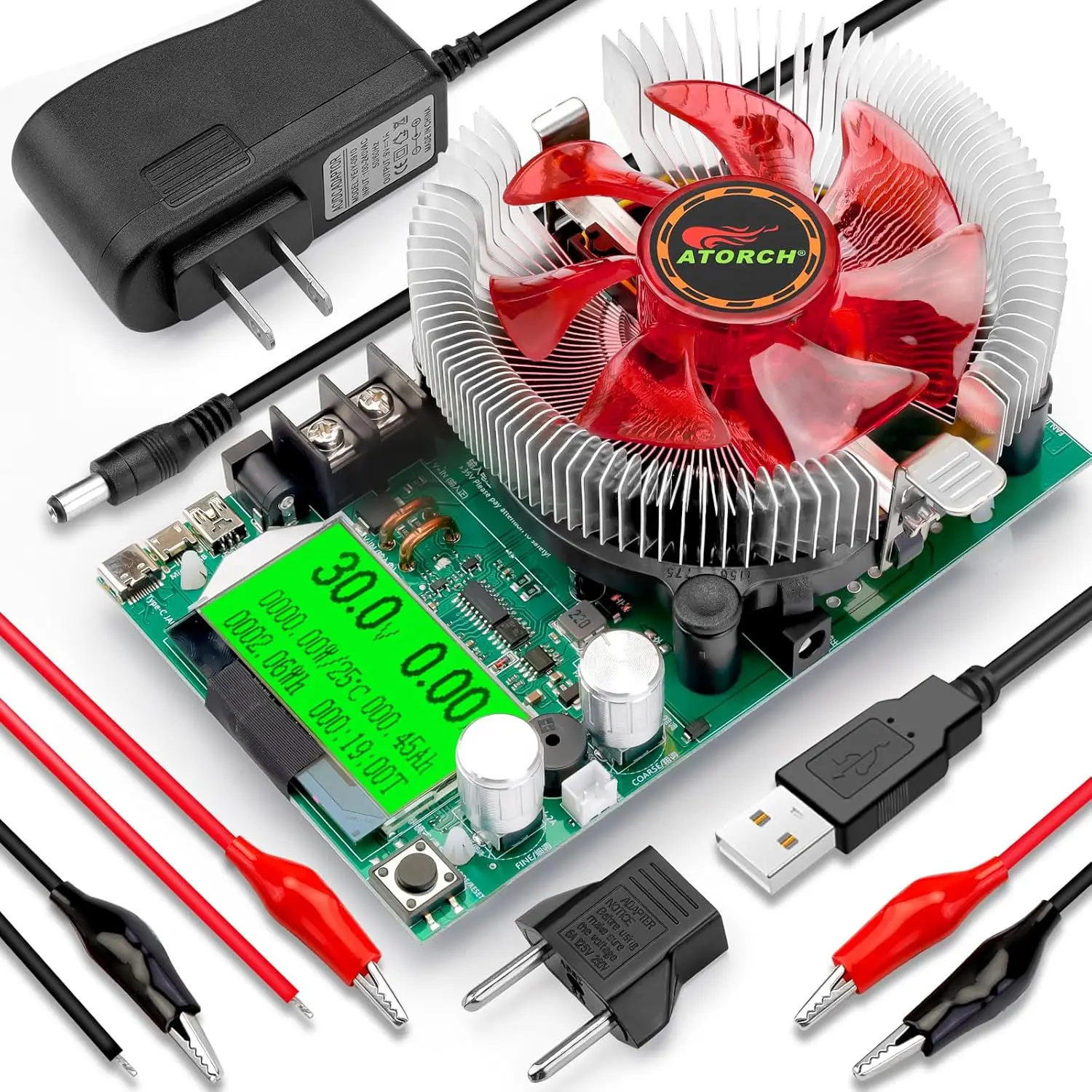 

Регулируемый USB-тестер нагрузки 150 Вт, 200 В, 20 А для тестирования емкости аккумулятора с контролем постоянного тока