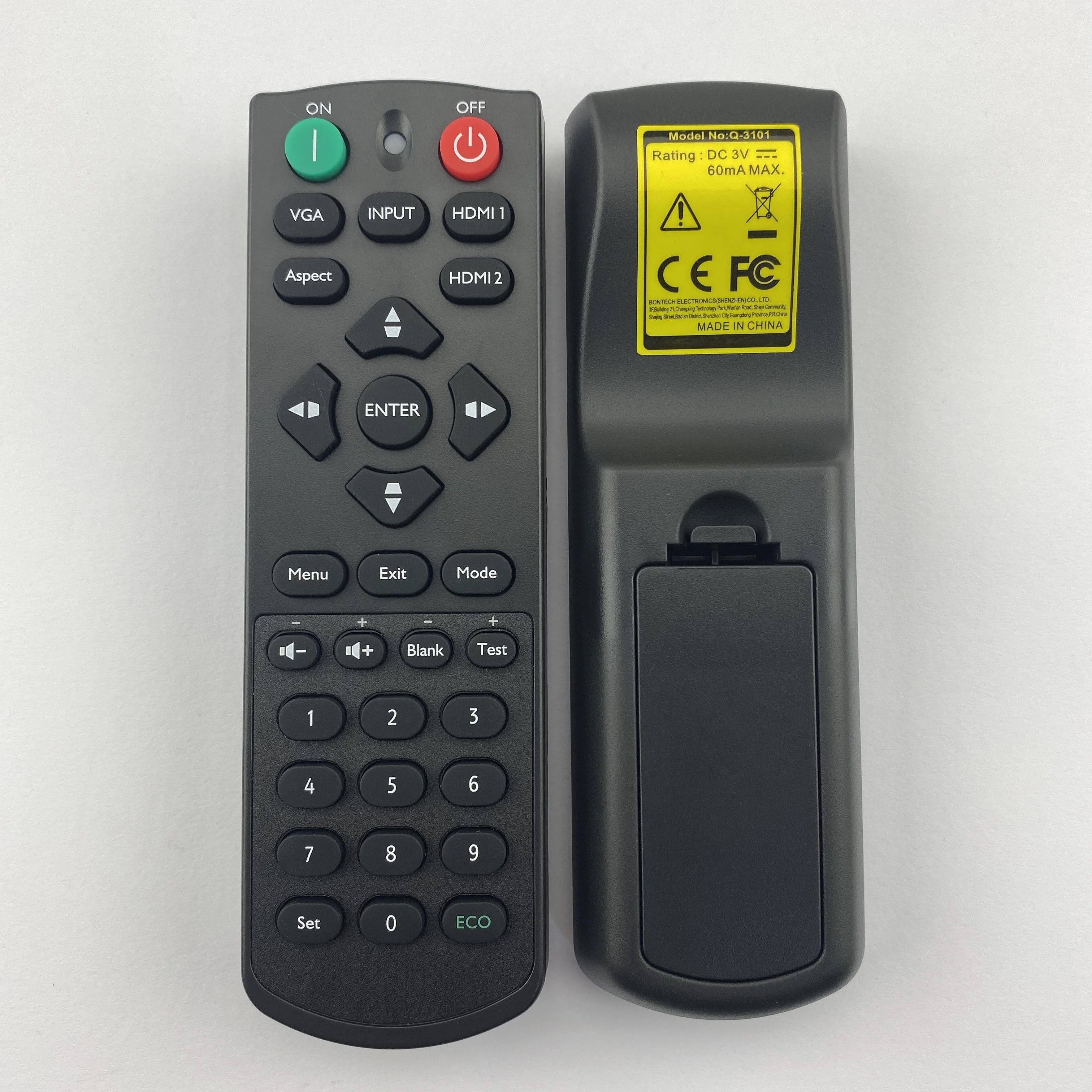 Nuevo Control Remoto Universal Q-3101 para Proyector EIKI en Stock