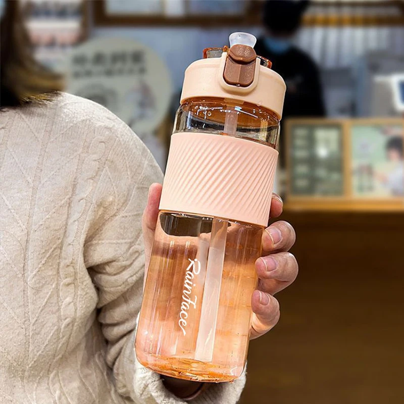 

Large Capacity Sports Water Bottle Leakproof Plastic Water Cup Outdoor Travel Cycling Hiking Camping Gym Drinkware